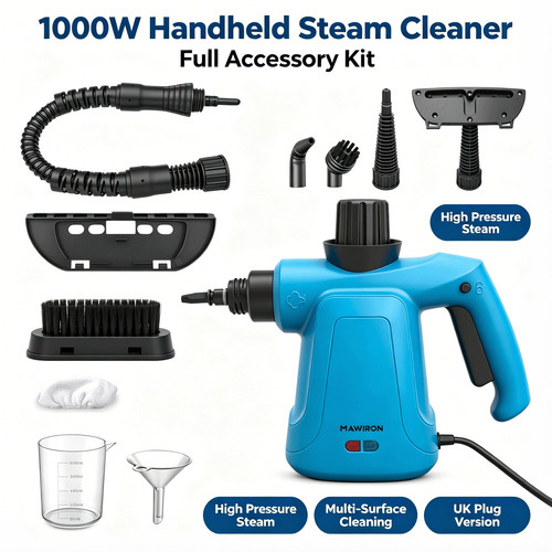 Hand held steam - hand, cleaning